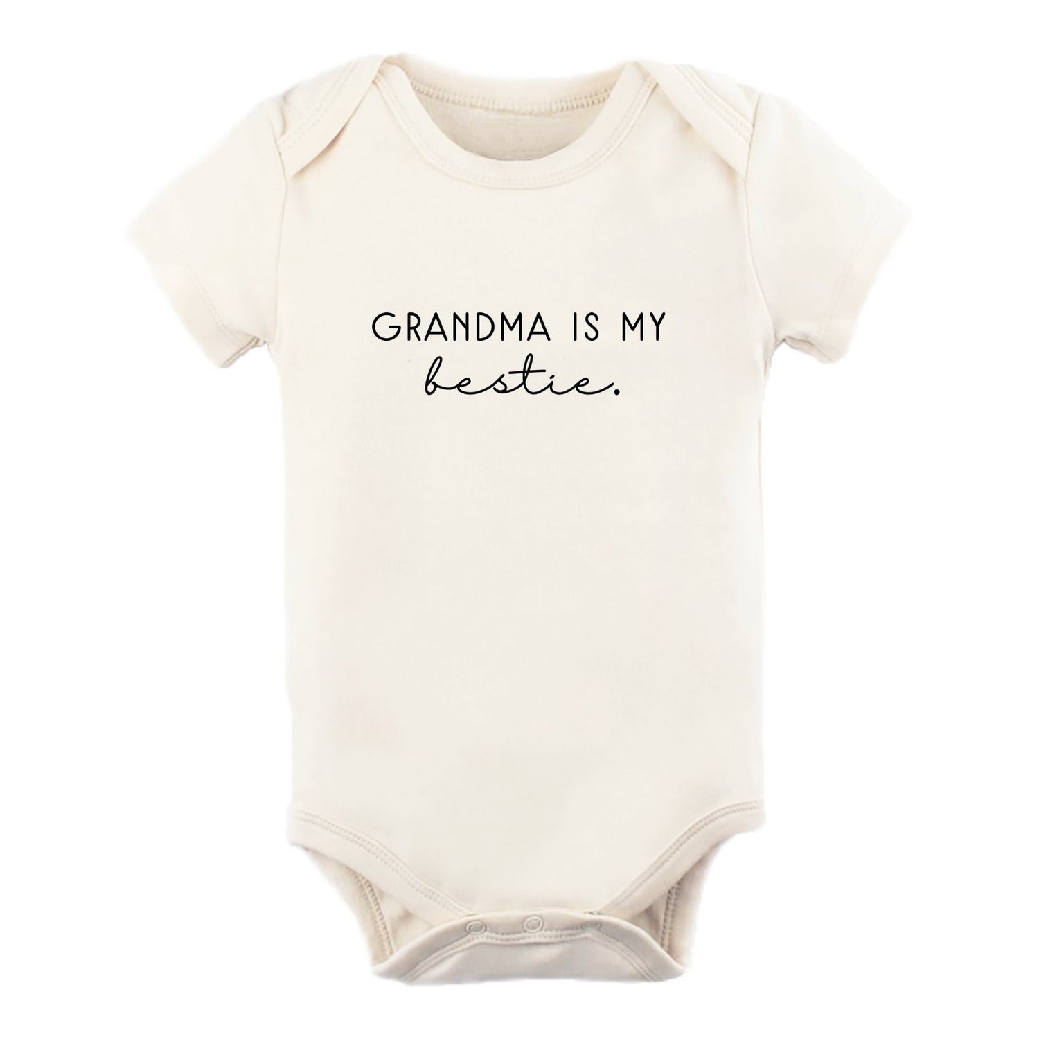 Grandma is my Bestie - Organic Cotton Bodysuit - Tenth &amp; Pine - Short Sleeve Onesie