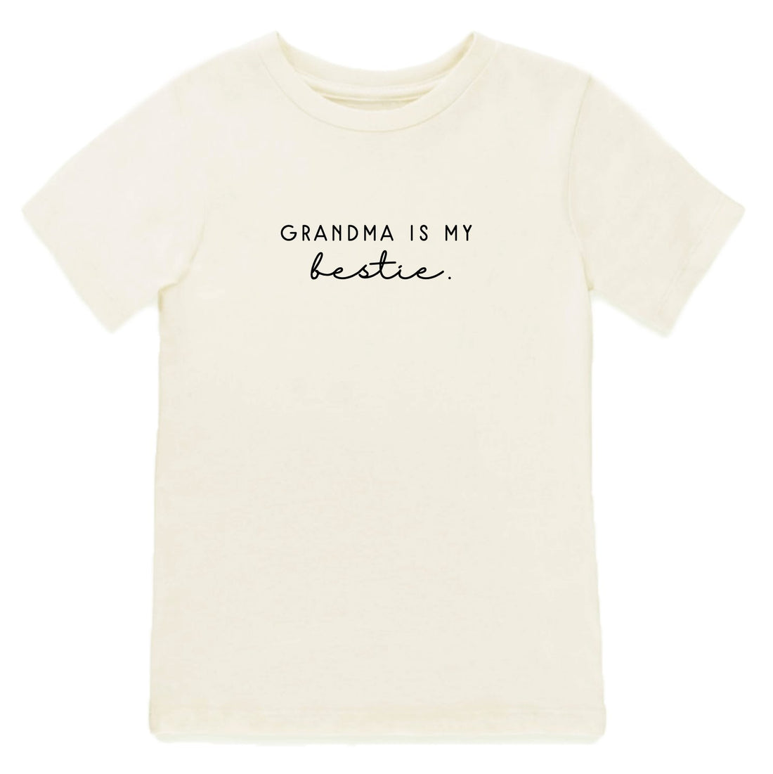 Grandma is My Bestie - Organic Cotton Kids Graphic Tee - Tenth &amp; Pine - Short Sleeve Tee