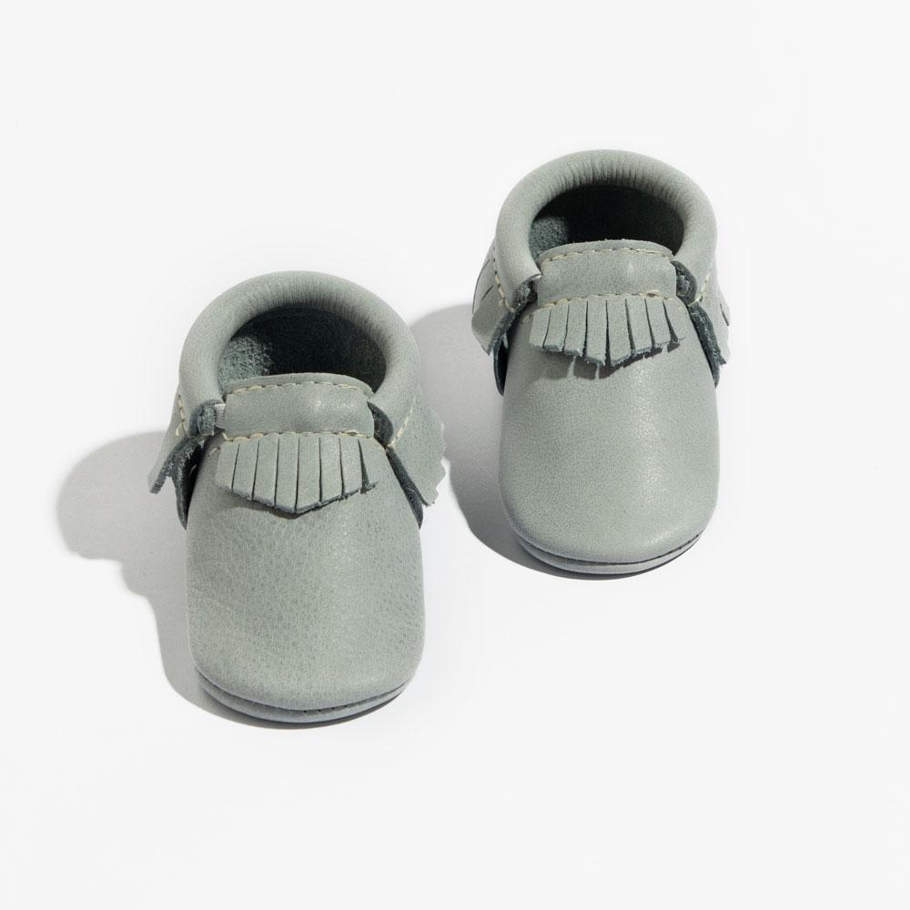 Greatest Snow on Earth Moccasin Baby Shoe - Tenth &amp; Pine - Moccasin - Soft Sole - Newborn