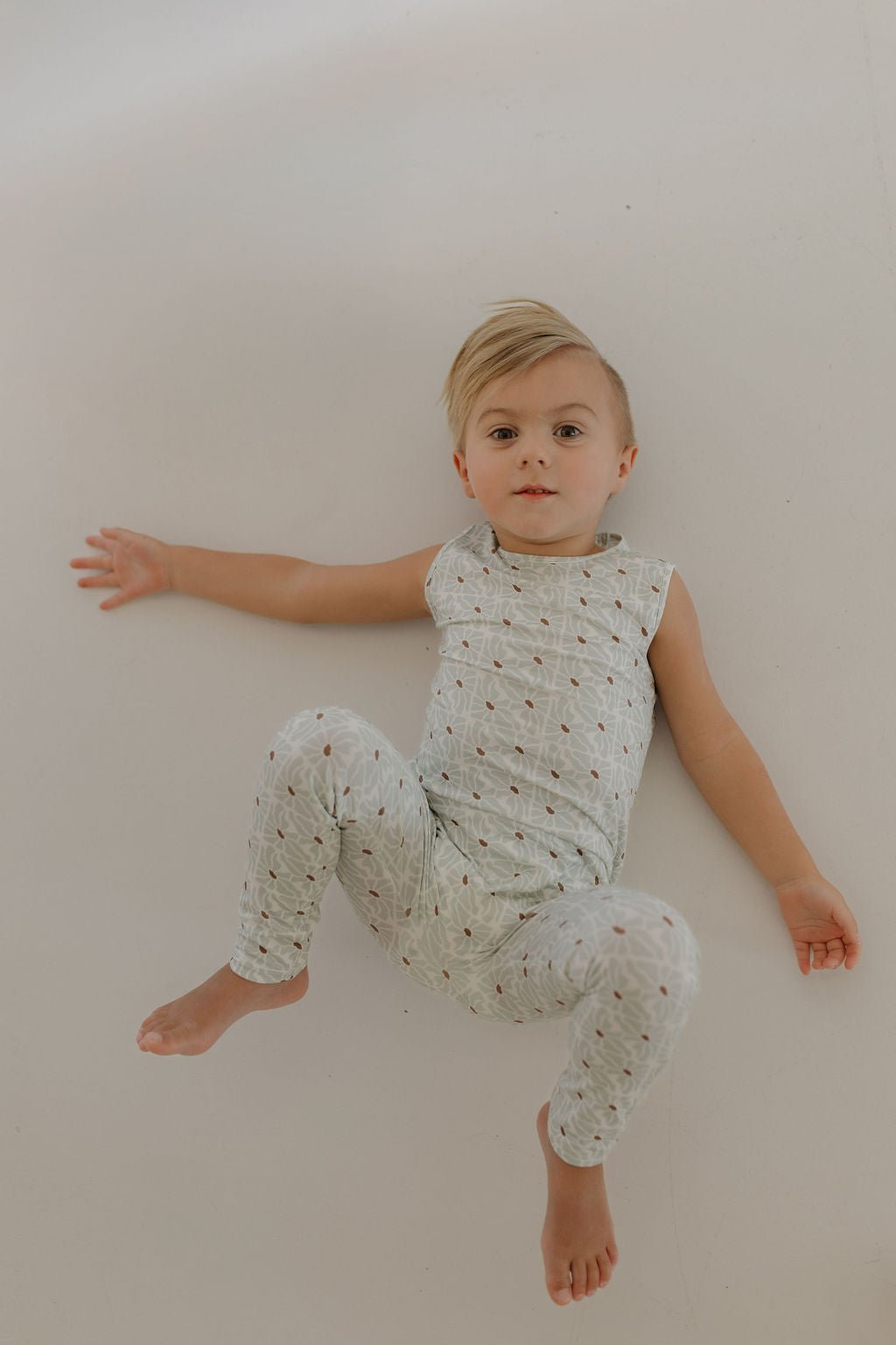 Harem Bamboo Romper | Coast - Tenth & Pine - Romper - Newborn - forever french baby