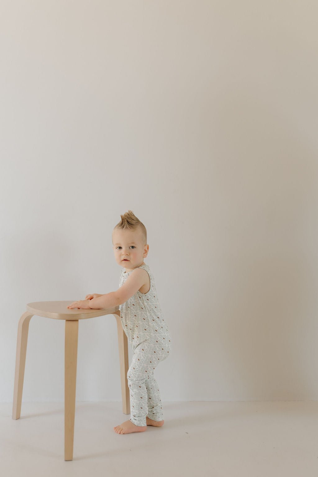 Harem Bamboo Romper | Coast - Tenth & Pine - Romper - Newborn - forever french baby