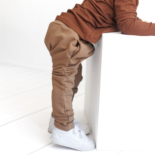 HAREM PANTS - Mocha - Tenth & Pine - harem pants - 0/6m