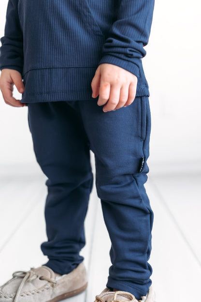 HAREM PANTS - Navy - Tenth &amp; Pine - harem pants - 0/6m