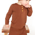 HENLEY LONG SLEEVE - Sienna - Tenth & Pine - henley long sleeve - 0/6m