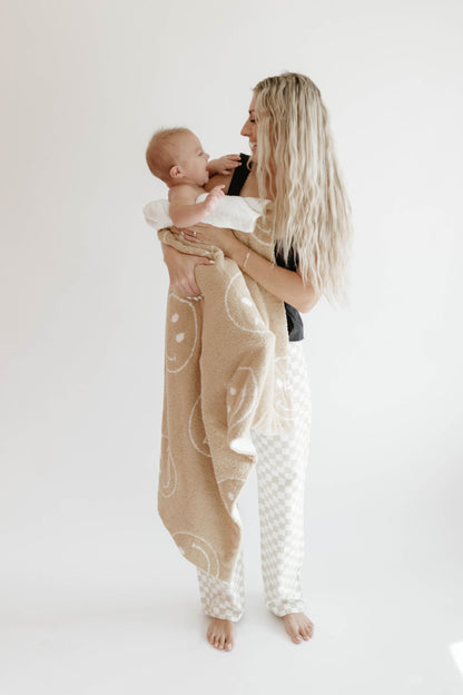 Plush Blanket  | Original Just Smile