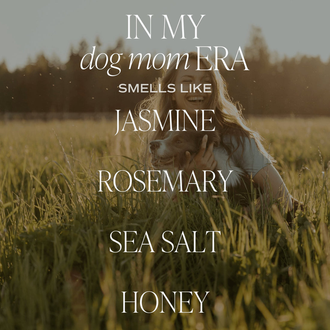 In My Dog Mom Era Soy Candle - Clear Jar - 9 oz - Tenth & Pine - Candles -