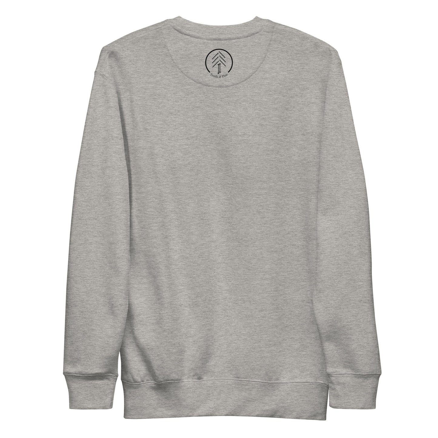 In my mama era Embroidered | Premium Adult Sweatshirt - Tenth & Pine - S - Carbon Grey