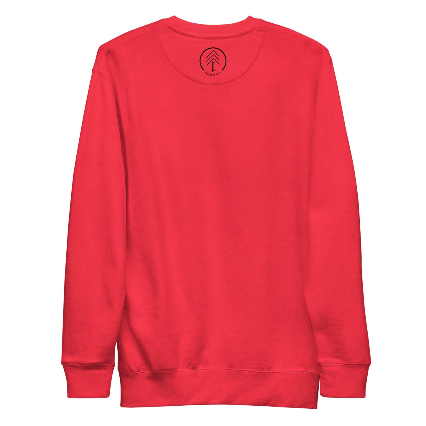 In my mama era Embroidered | Premium Adult Sweatshirt - Tenth & Pine - S - Team Red