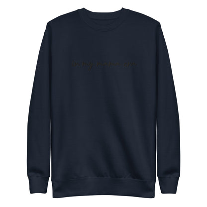 In my mama era Embroidered | Premium Adult Sweatshirt - Tenth &amp; Pine - 