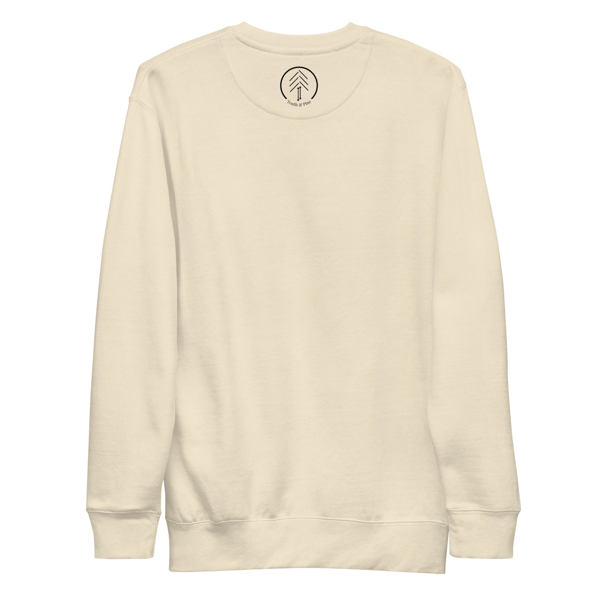 In my mama era Embroidered | Premium Adult Sweatshirt - Tenth & Pine - S - Bone