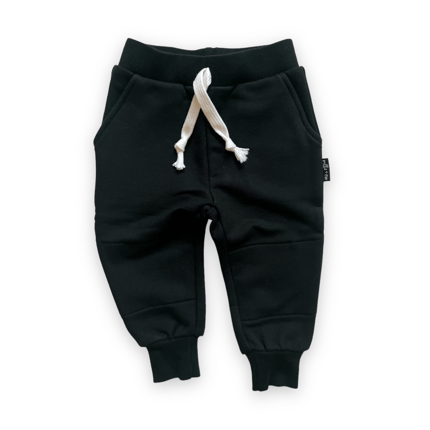 JOGGERS - Midnight Bamboo French Terry - Tenth &amp; Pine - jogger pants - 0/6M