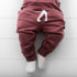 JOGGERS - Oxblood Snow Wash French Terry - Tenth & Pine - jogger pants - 0/6M