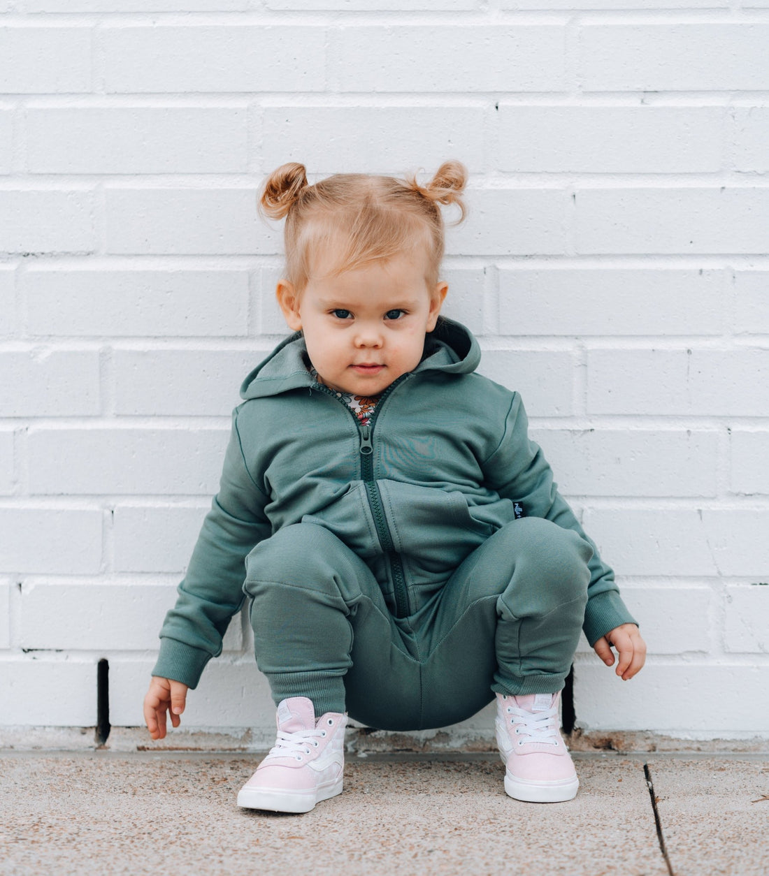 JOGGERS - Slate Bamboo French Terry - Tenth & Pine - jogger pants - 0/6M