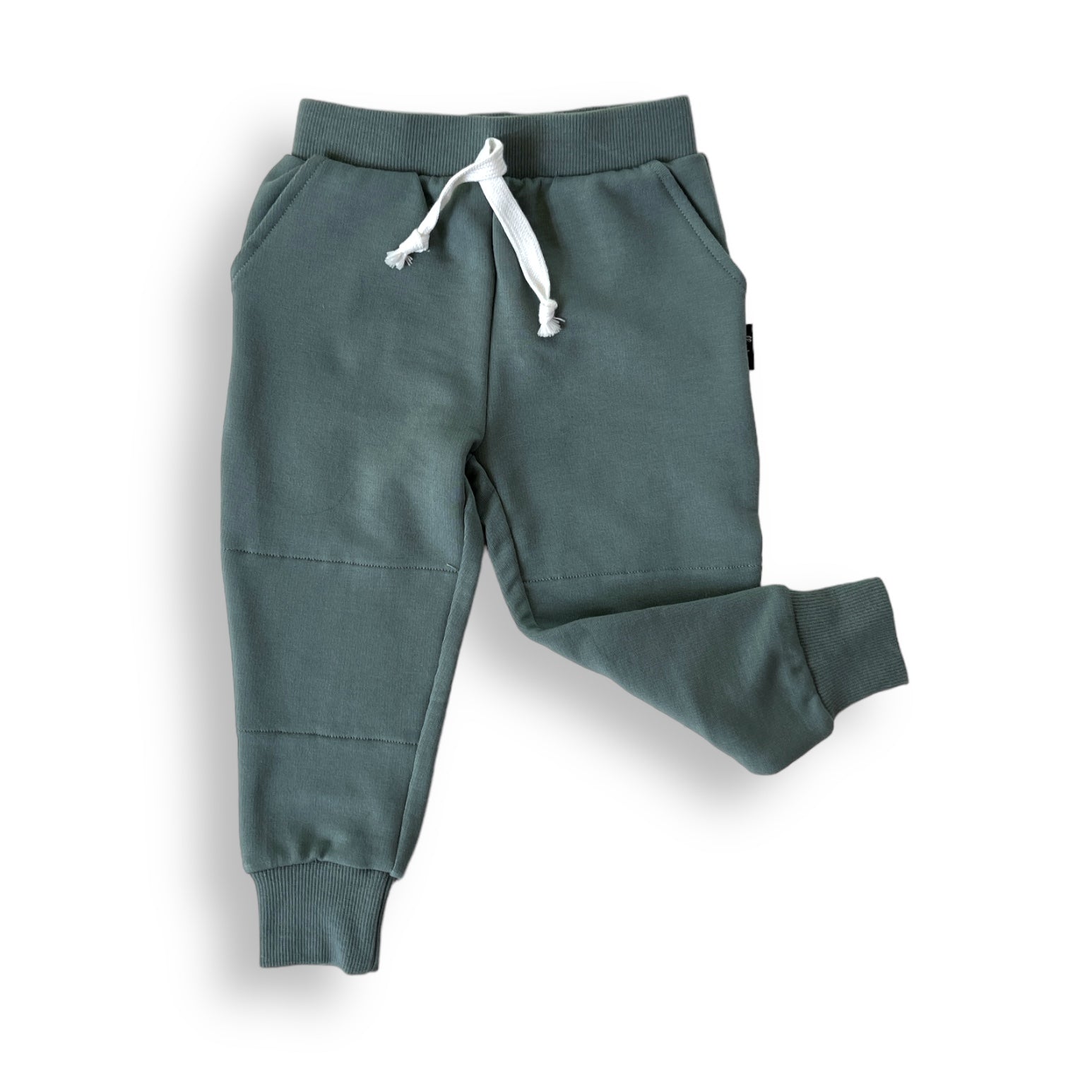 JOGGERS - Slate Bamboo French Terry - Tenth &amp; Pine - jogger pants - 0/6M