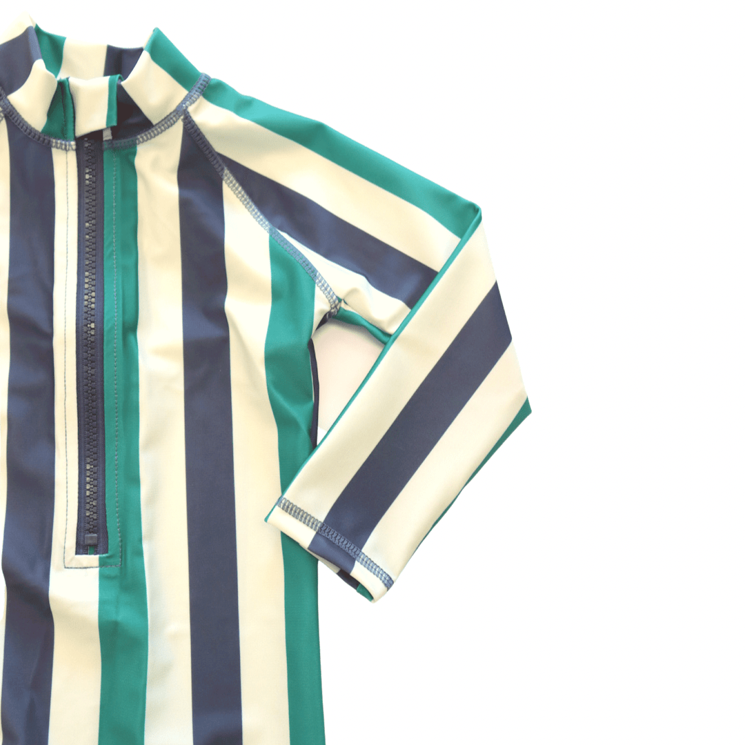 Kids Aspen Stripe Swimsuit - Tenth &amp; Pine - Swimsuit - 3M