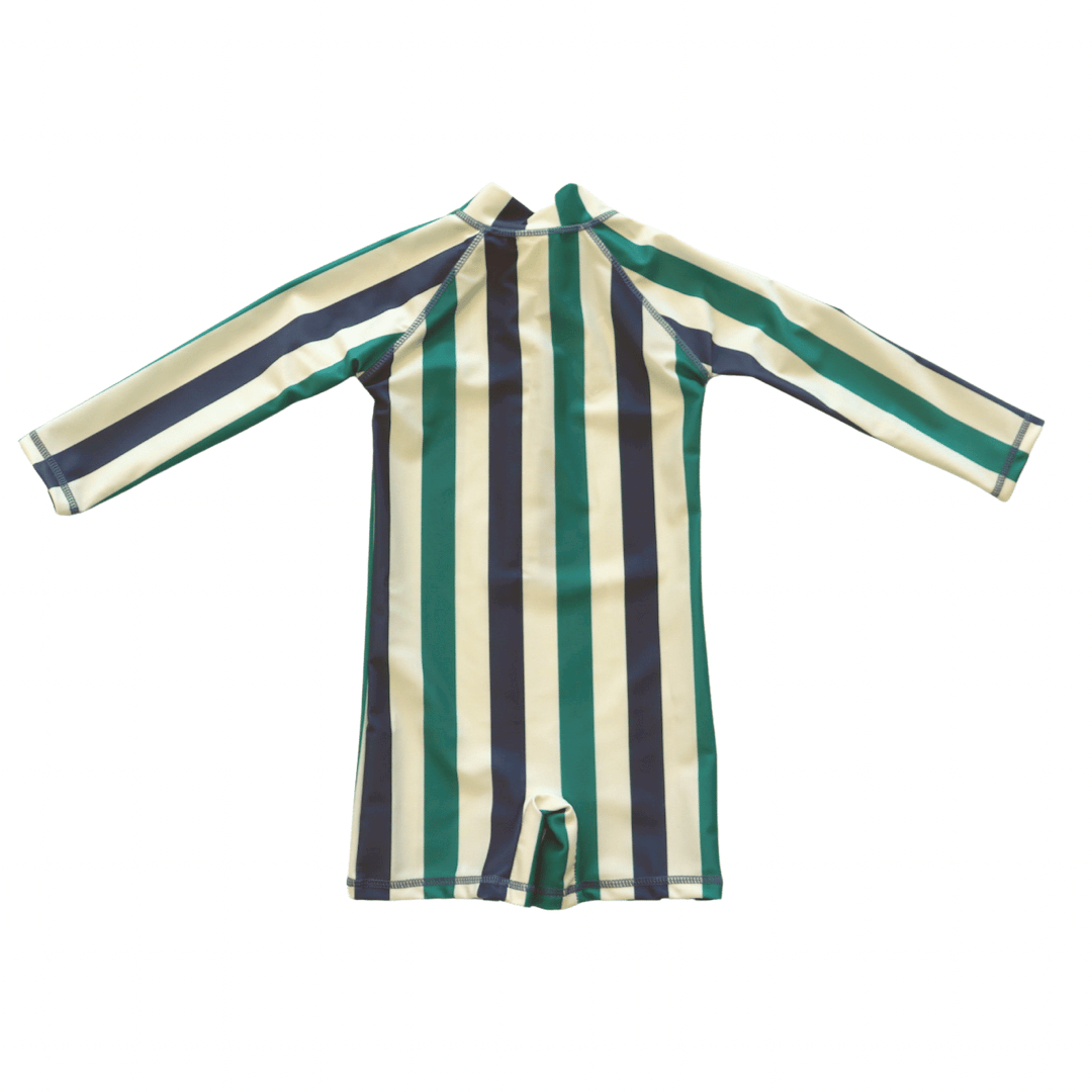 Kids Aspen Stripe Swimsuit - Tenth &amp; Pine - Swimsuit - 3M