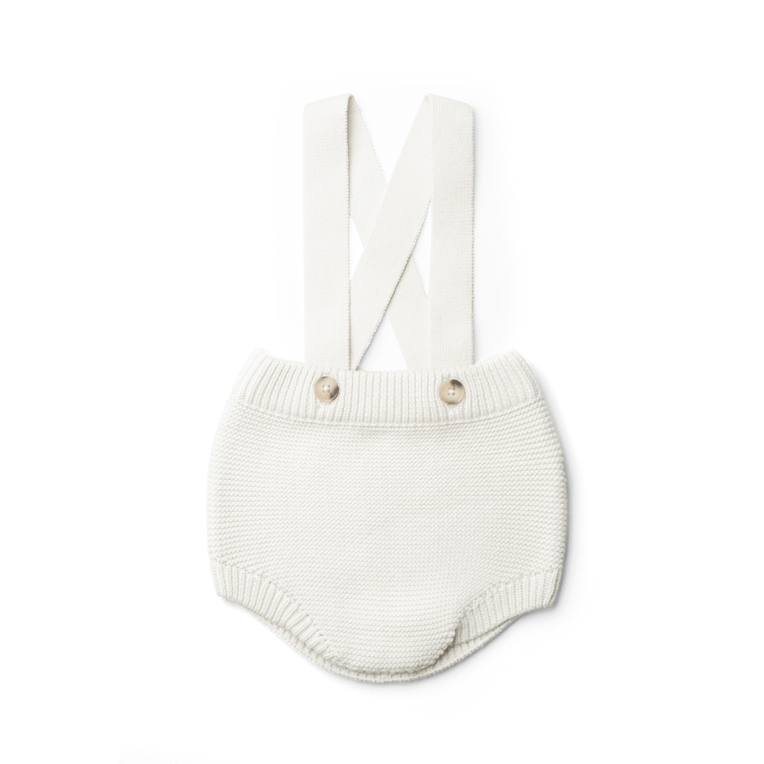 KNIT SUSPENDER BLOOMERS | CLOUD