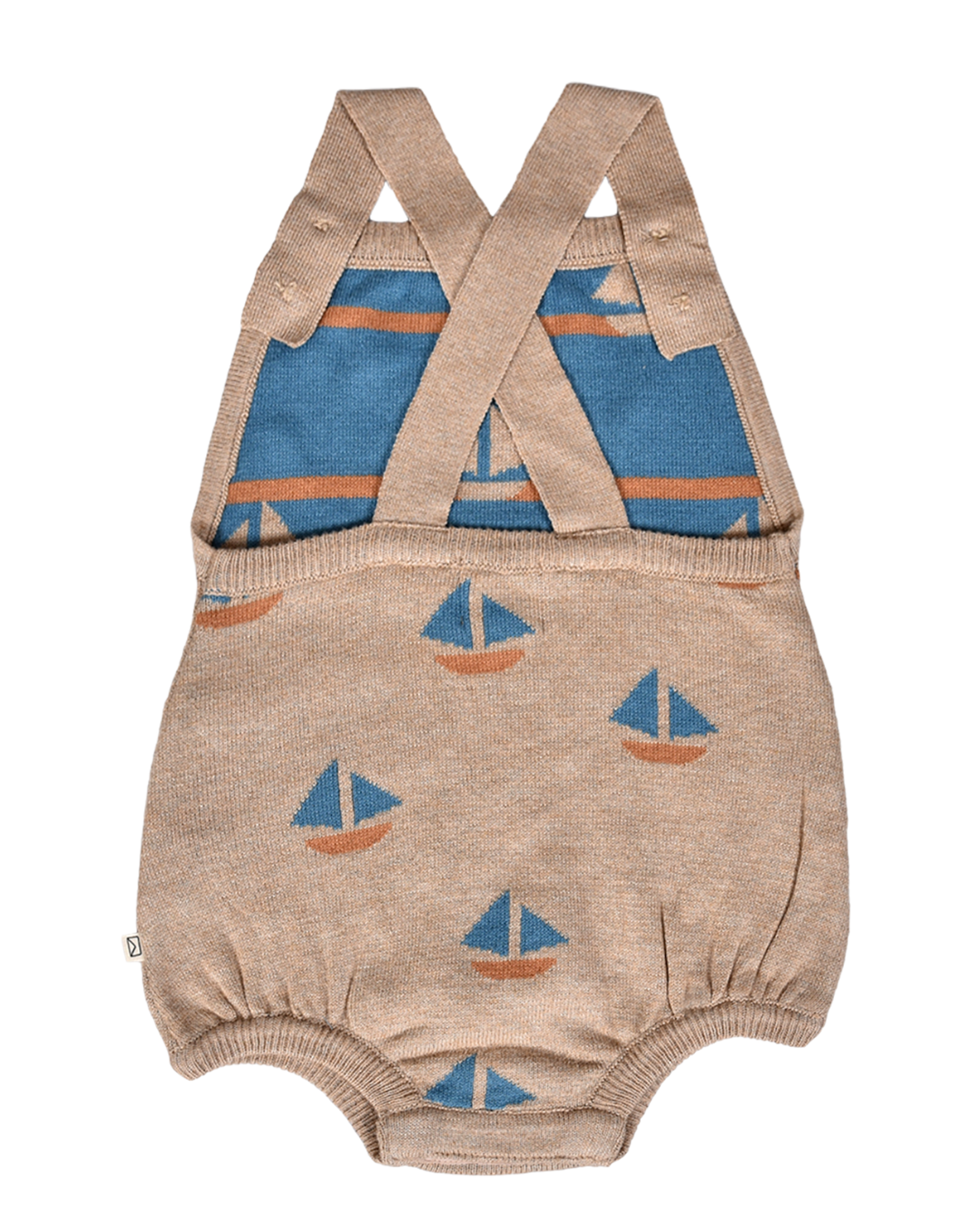 Frankie Romper Sand Dollar