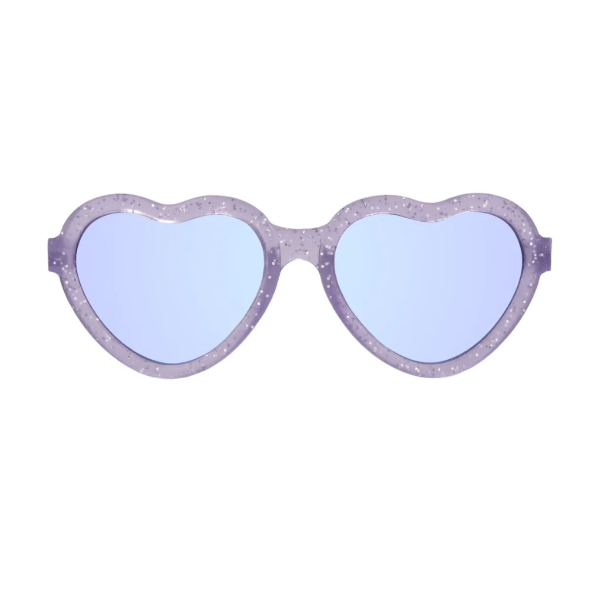 Lavender Shimmer | Purple Mirrored Lenses - Tenth & Pine - Sunglasses - Ages 0 - 2 - Limited Edition Heart - Babiators Sunglasses
