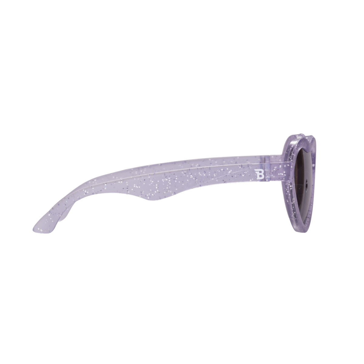 Lavender Shimmer | Purple Mirrored Lenses - Tenth & Pine - Sunglasses - Ages 0 - 2 - Limited Edition Heart - Babiators Sunglasses