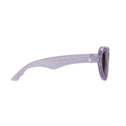 Lavender Shimmer | Purple Mirrored Lenses - Tenth & Pine - Sunglasses - Ages 0 - 2 - Limited Edition Heart - Babiators Sunglasses
