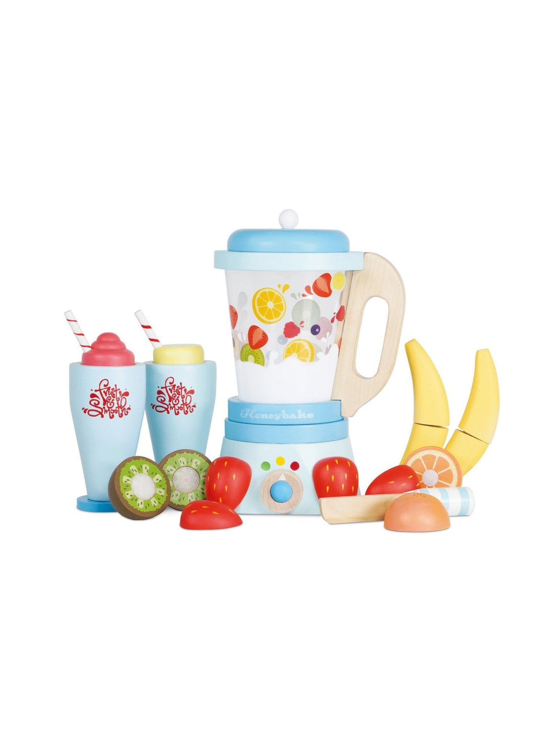 Le Toy Van Blender &amp; Wooden Fruit Set - Tenth &amp; Pine - Toys - 