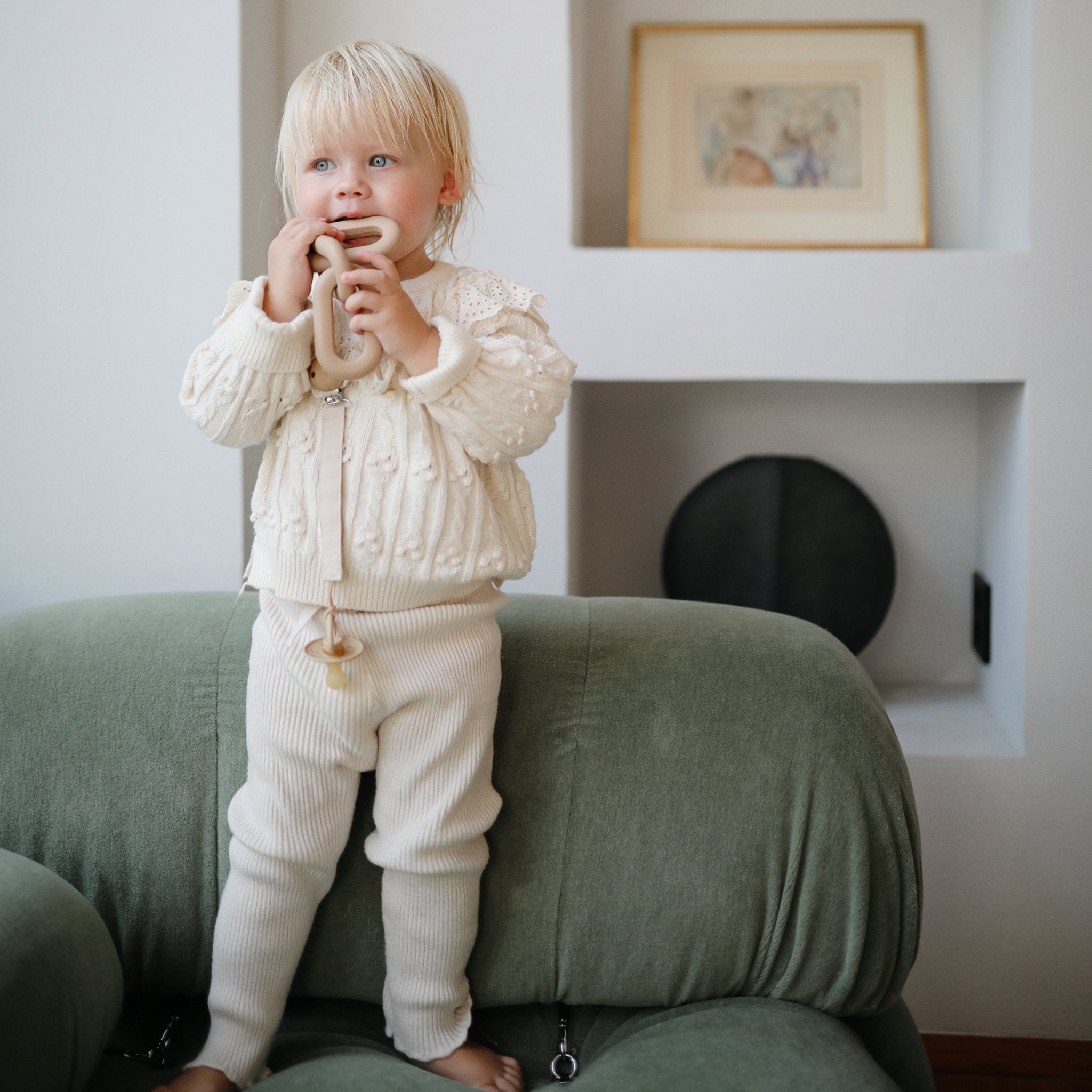 Links Teether - Tenth &amp; Pine - teether - Dried Thyme