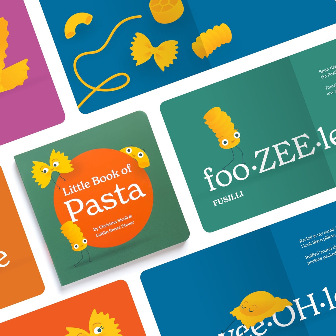 Little Book of Pasta - Tenth &amp; Pine - Board Book - 