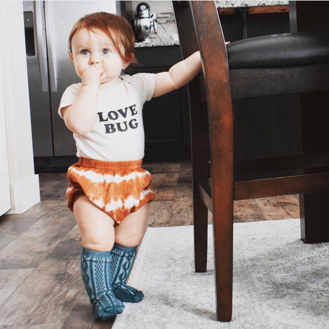 Love Bug Onesie® Bodysuit, Organic Baby Clothes, Gender Neutral Baby Clothes, Coming Home Baby Clothes, Newborn Baby Clothes, Made in USA - Tenth & Pine - Bodysuits - 0 - 3M