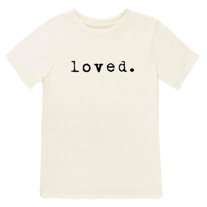 Loved - Organic Cotton Tee - Tenth &amp; Pine - Short Sleeve Tee