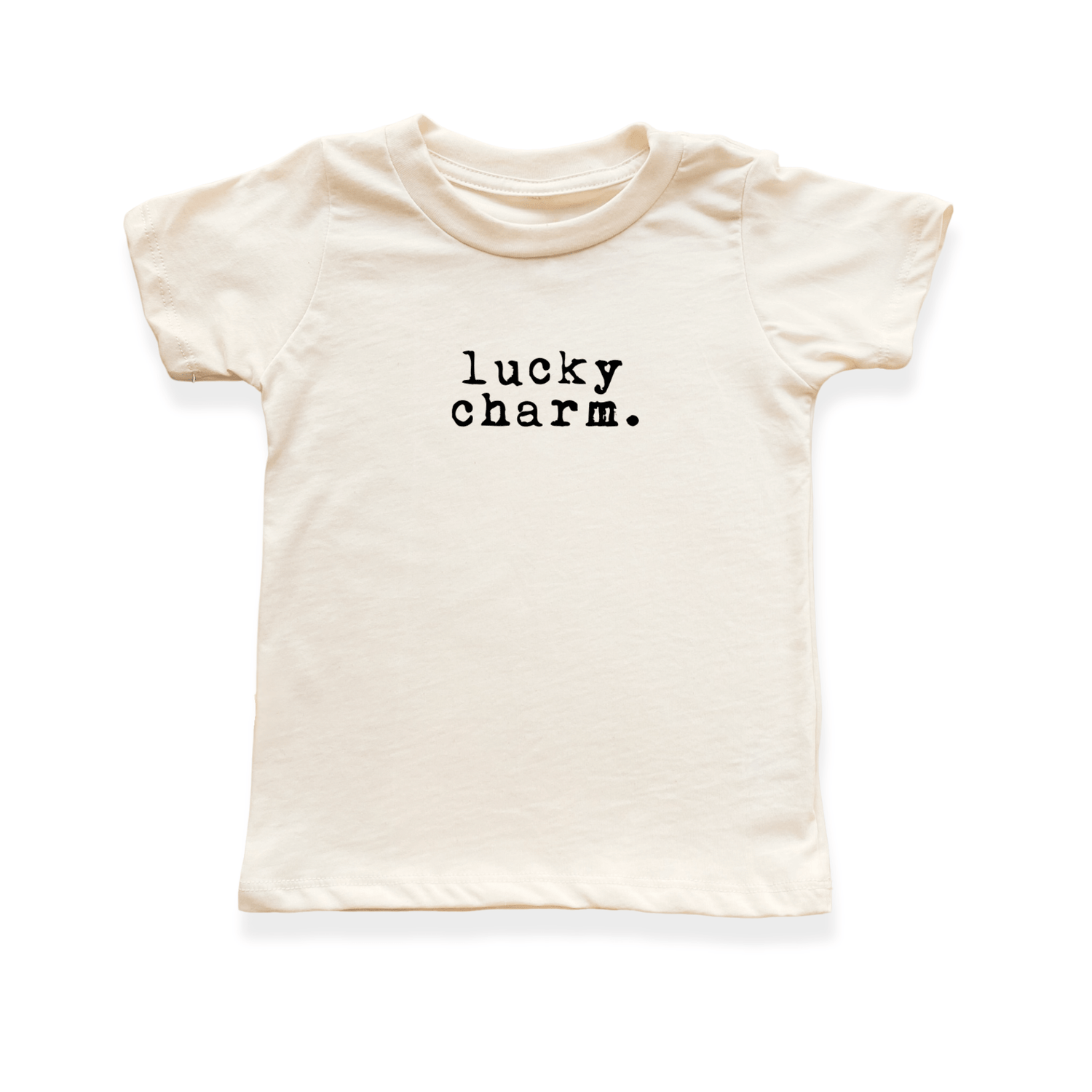 Lucky Charm - Organic Kids Graphic T-Shirt - Tenth &amp; Pine - Short Sleeve Tee - 12 - 18M