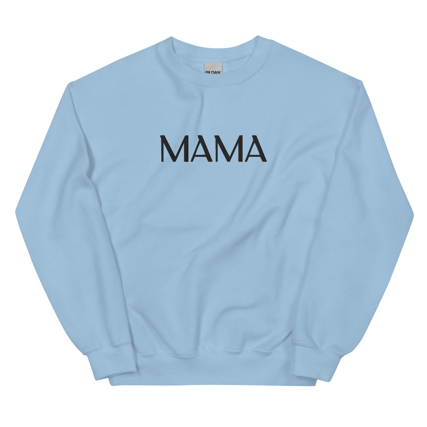 MAMA Embroidered | Black Thread | Adult Sweatshirt - Tenth &amp; Pine - 