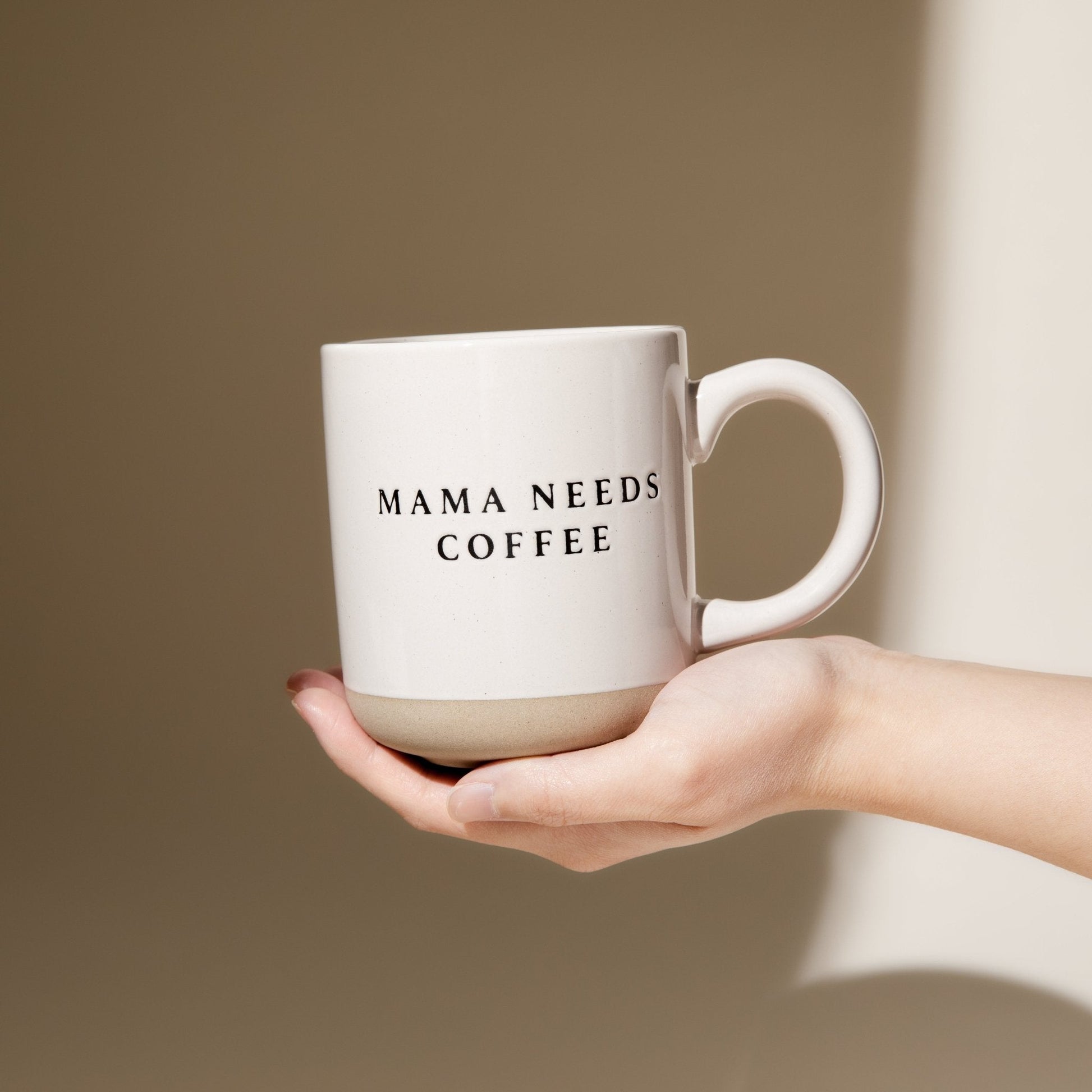 Mama Needs 14oz. Coffee Stoneware Coffee Mug - Tenth & Pine - Coffee Mugs - 