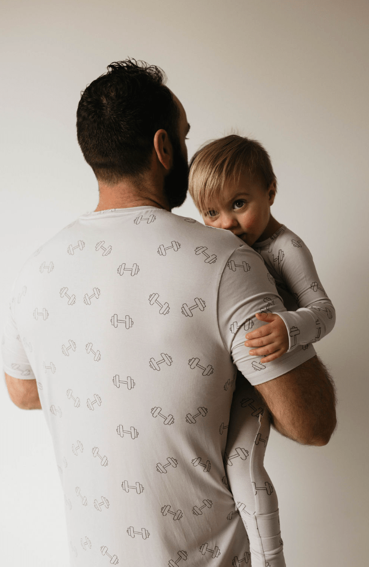 Men's Bamboo Short Pajama | Arm Day - Tenth & Pine - Clothing - Adult Shorts - Medium Adult