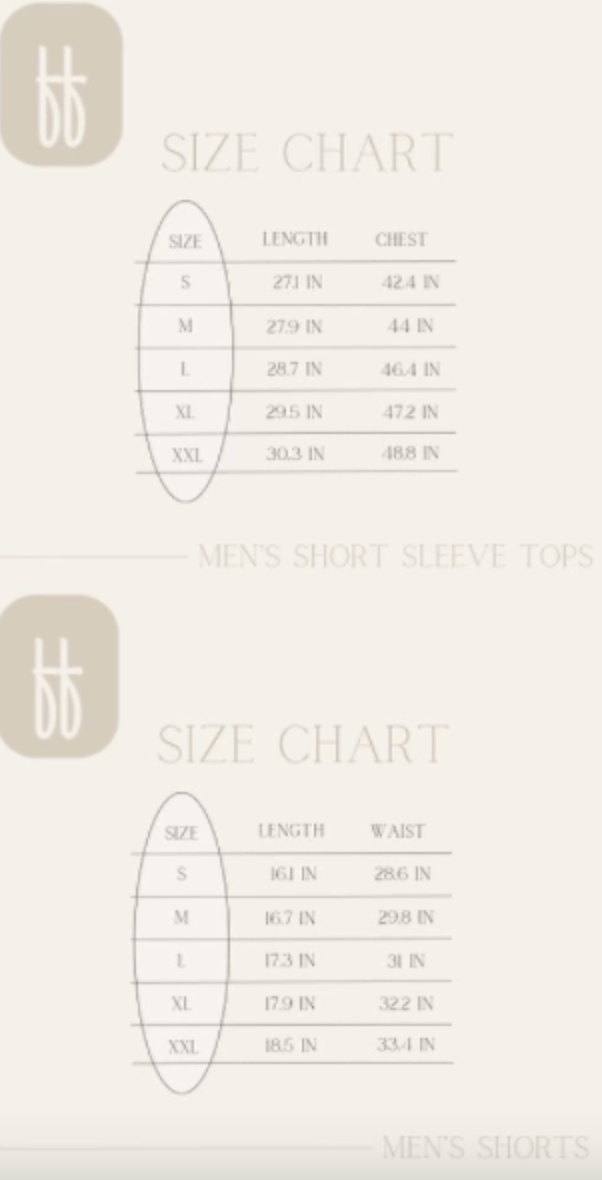 Men's Bamboo Short Pajama | Arm Day - Tenth & Pine - Clothing - Adult Shorts - Medium Adult