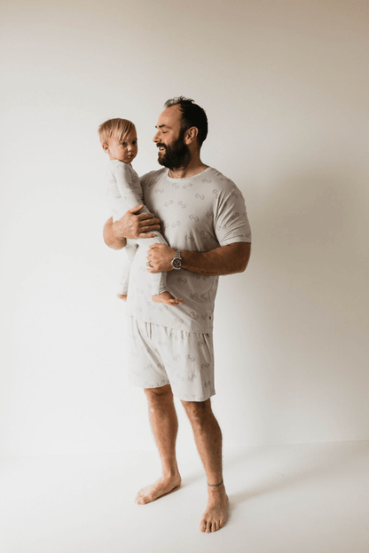 Men's Bamboo Short Pajama | Arm Day - Tenth & Pine - Clothing - Adult Shorts - Medium Adult