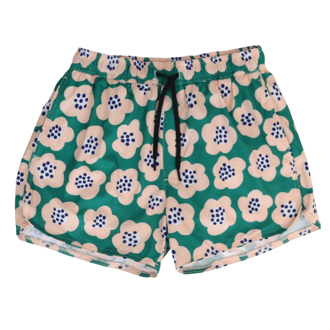 Men’s Poppy Swim Trunks - Tenth & Pine - Swim Shorts - Sz S