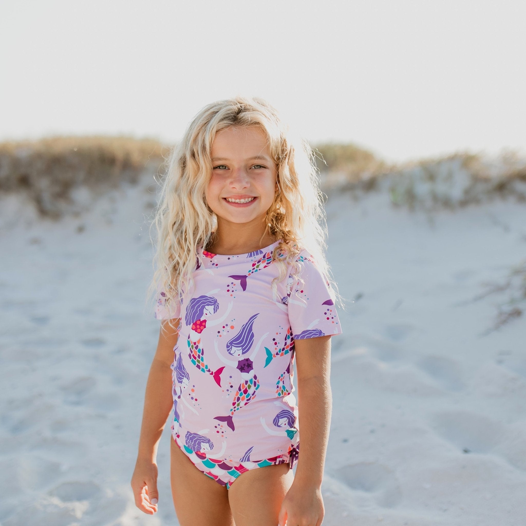 Mermaid Rash Guard Swimsuit - Tenth &amp; Pine - Swimsuit - 18 Months - Oopsie Daisy