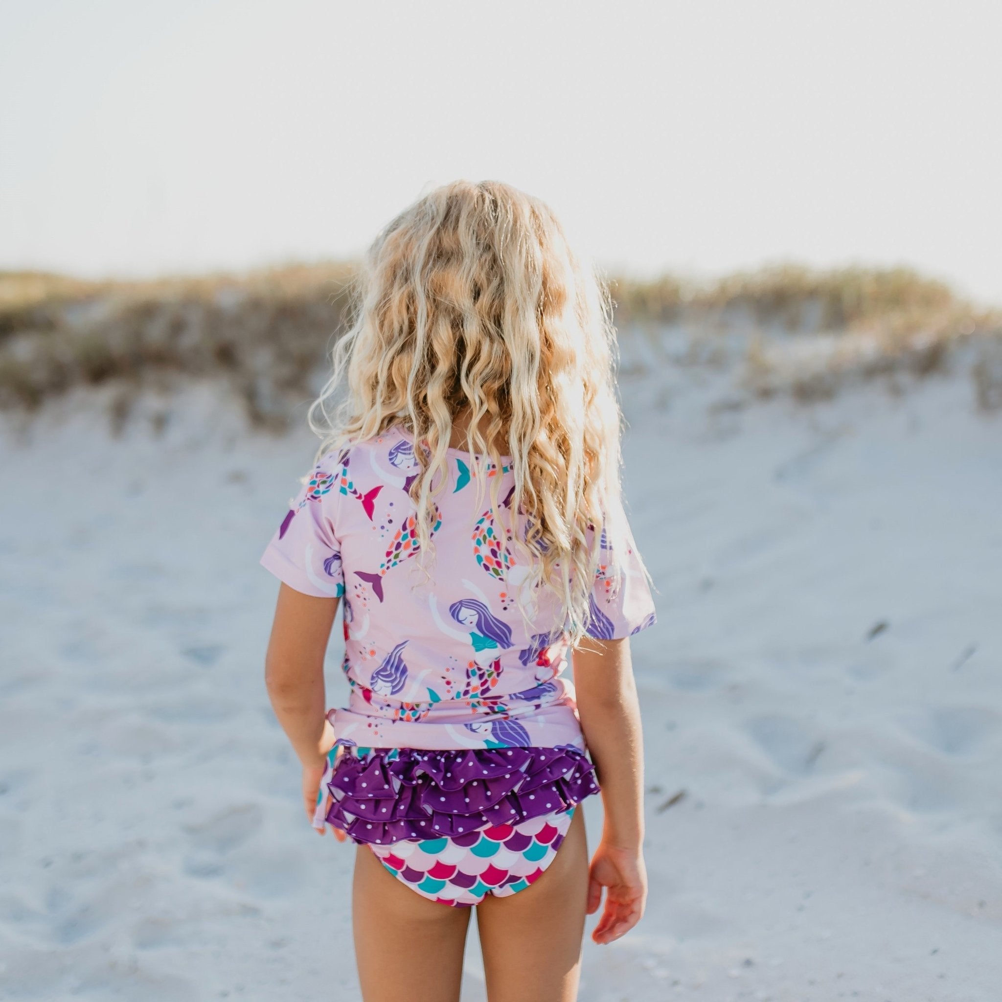 Mermaid Rash Guard Swimsuit - Tenth &amp; Pine - Swimsuit - 18 Months - Oopsie Daisy