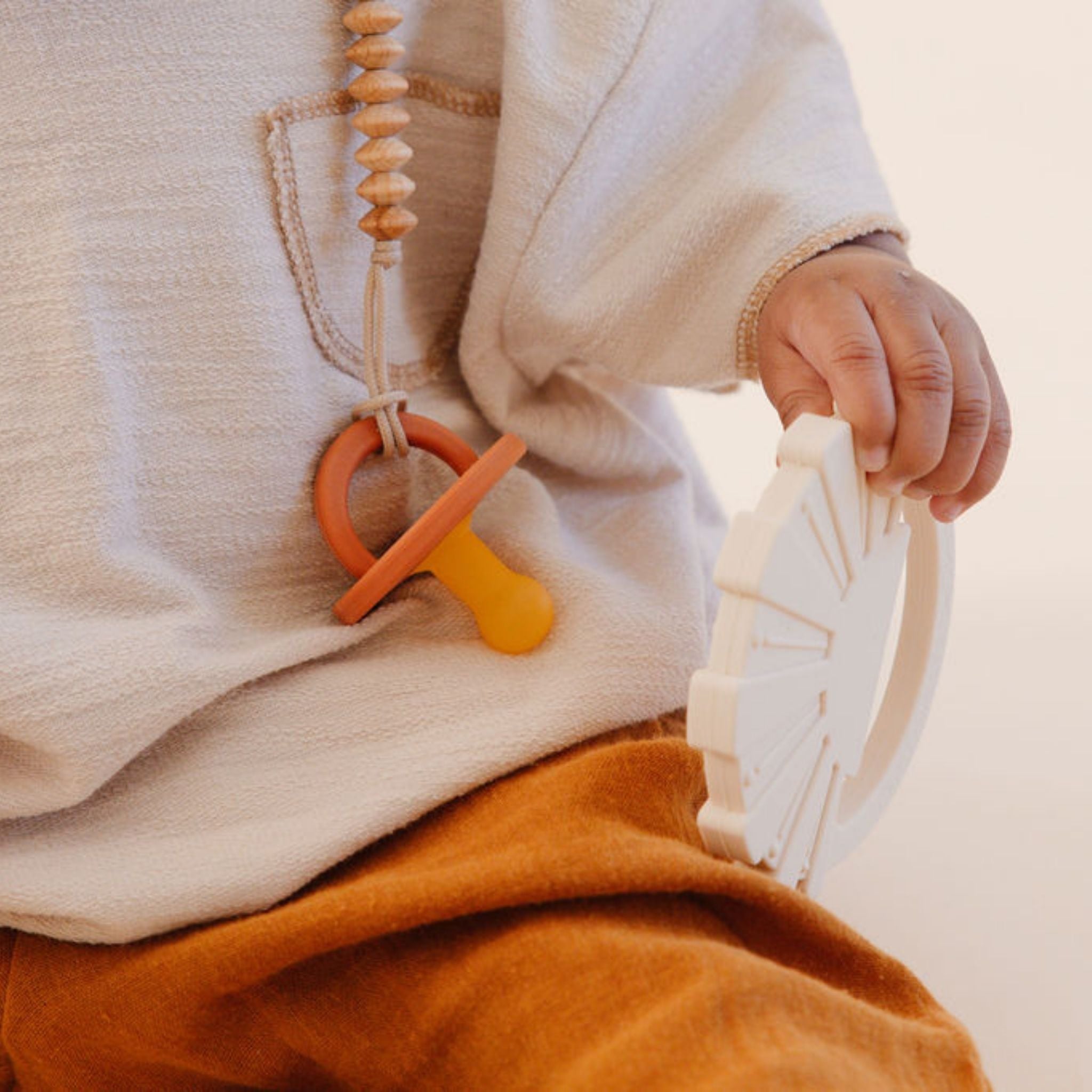 Modern Pacifier | Sandstone - Tenth &amp; Pine - Sandstone