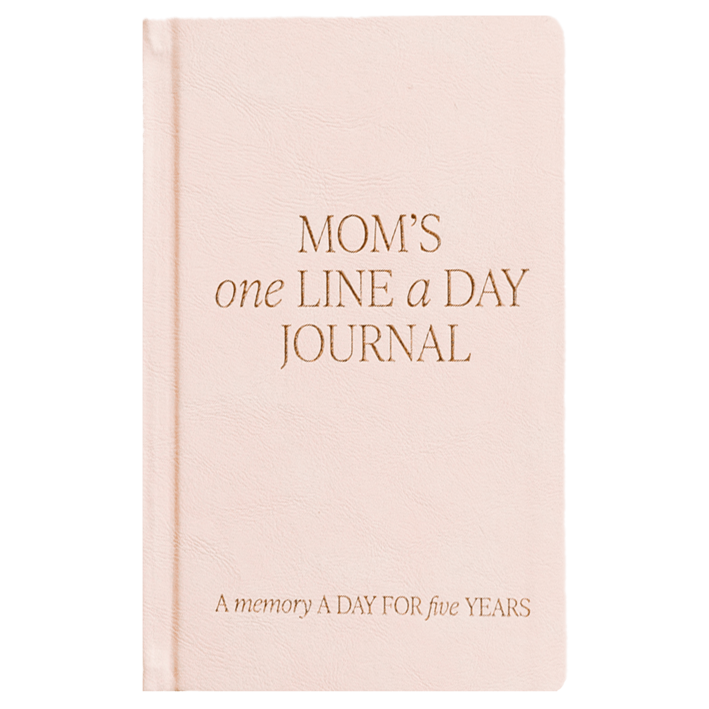 'Mom's One Line A Day' Leather Journal - Tenth & Pine - 