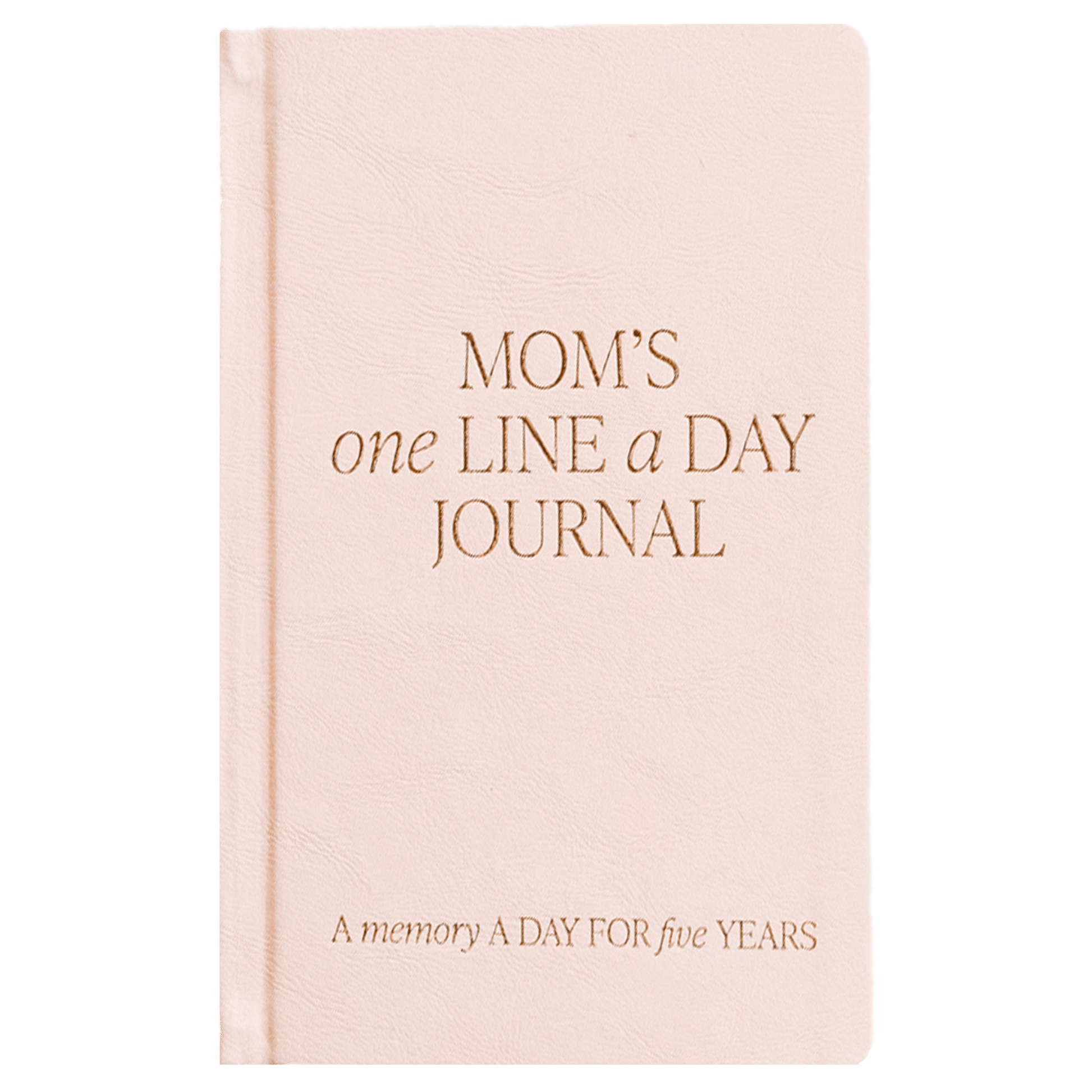 'Mom's One Line A Day' Leather Journal - Tenth & Pine - 