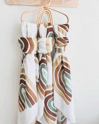 Muslin Blanket | Rainbow - Tenth &amp; Pine - Muslin Blanket - One Size