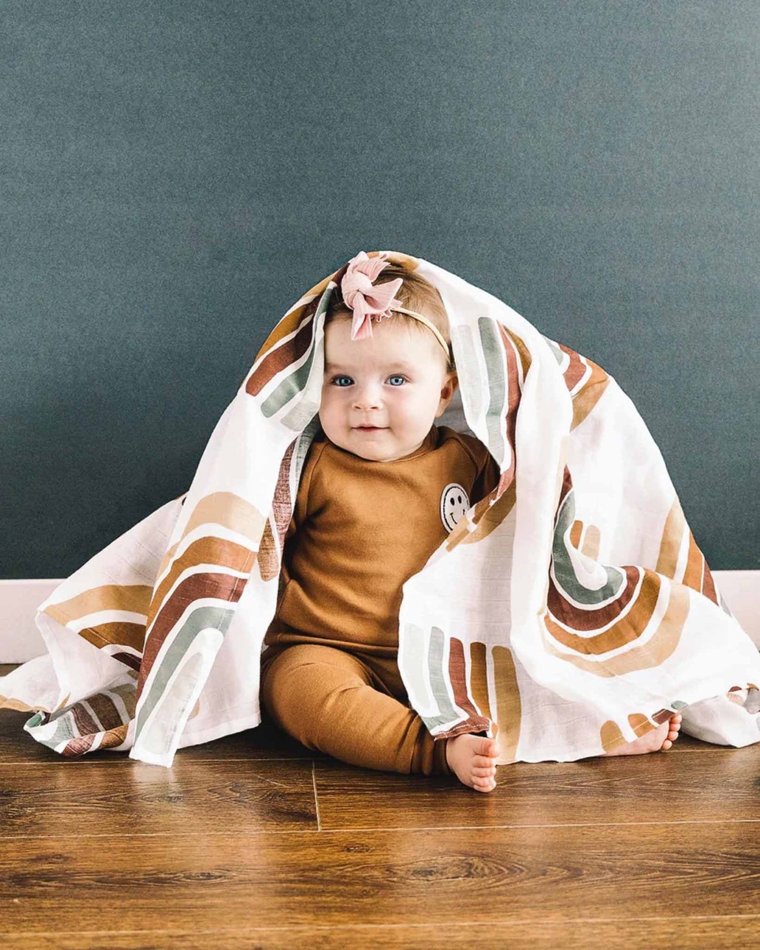 Muslin Blanket | Rainbow - Tenth &amp; Pine - Muslin Blanket - One Size