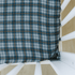 Navy Plaid Muslin Crib Sheet - Tenth & Pine - 