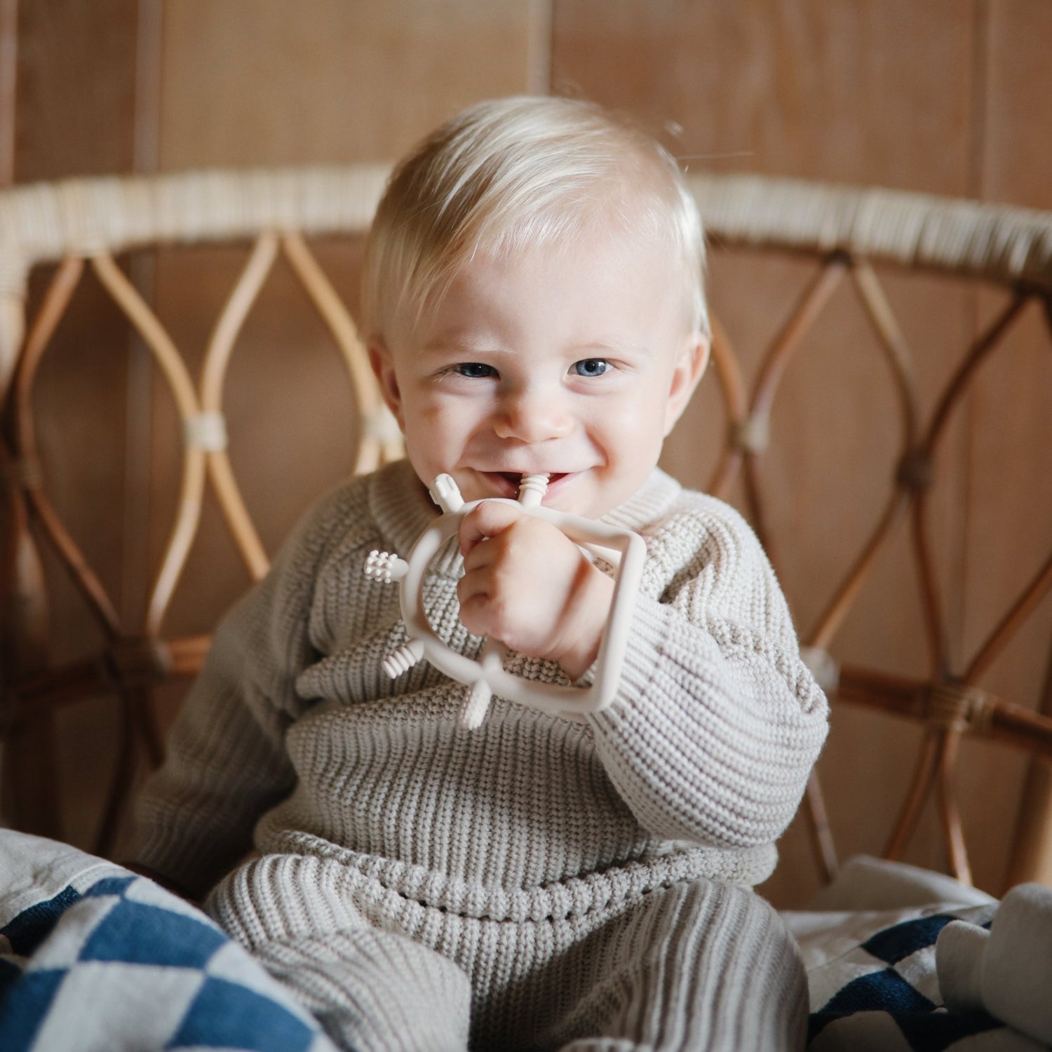 No - Drop Sensory Teether - Tenth &amp; Pine - teether - Shifting Sand