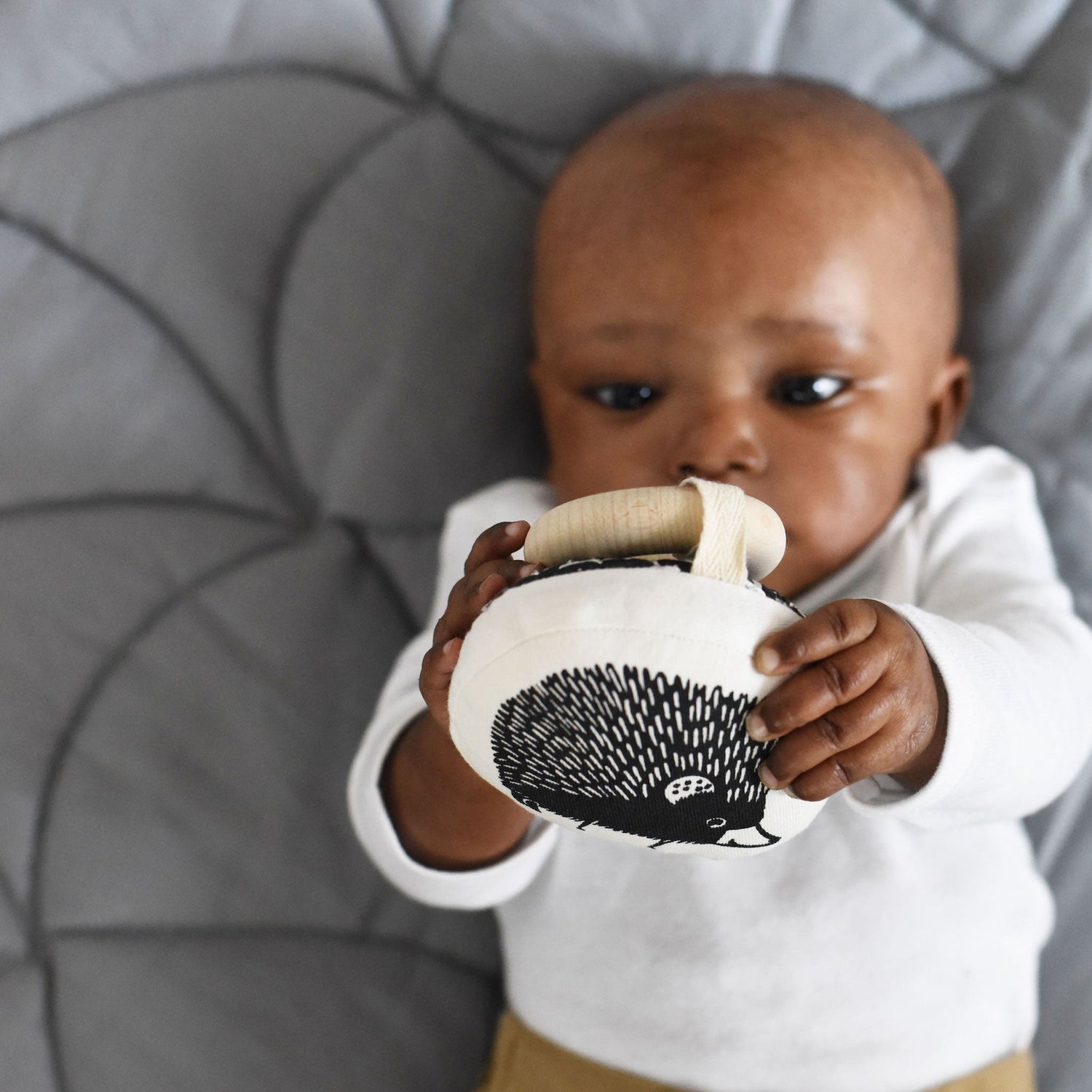 Organic Teether - Hedgehog