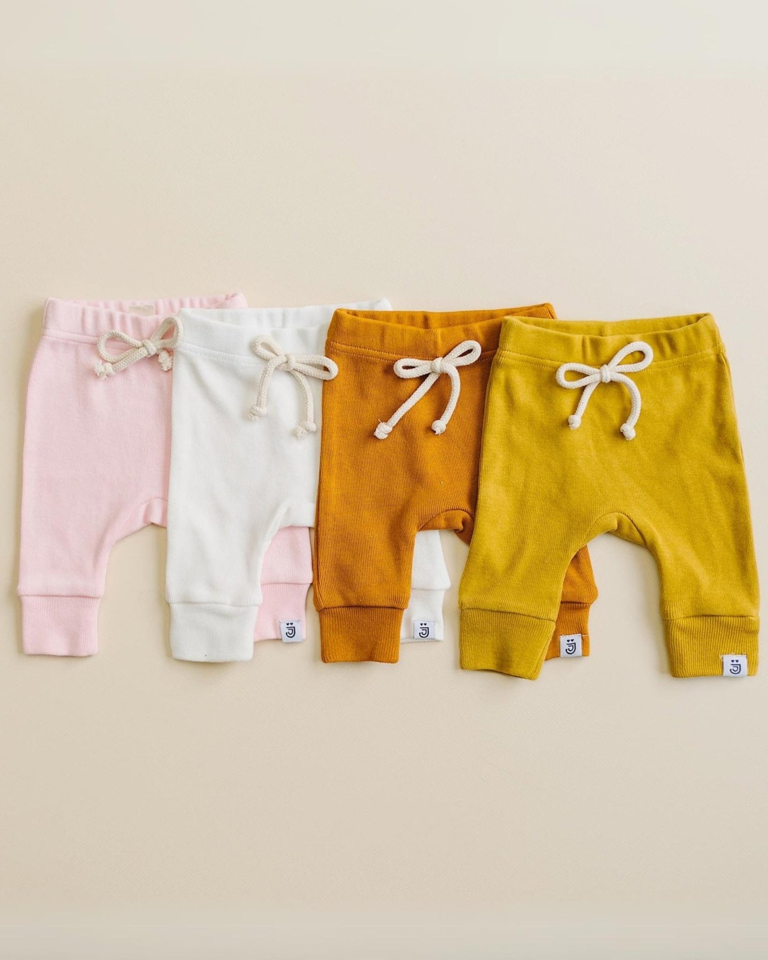 Organic Joggers - Tenth &amp; Pine - Pants - Newborn - Milk