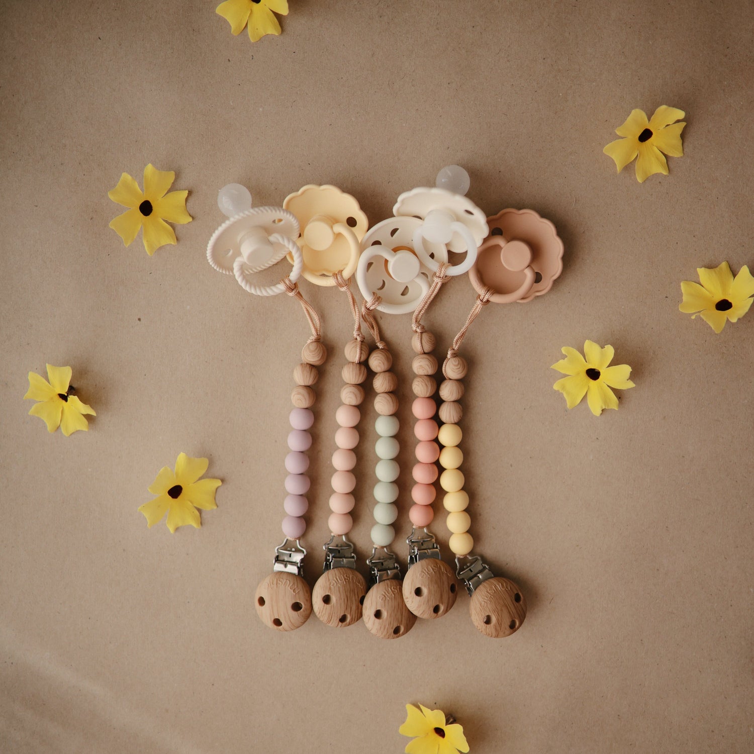 FRIGG Daisy Silicone Pacifier 2-Pack