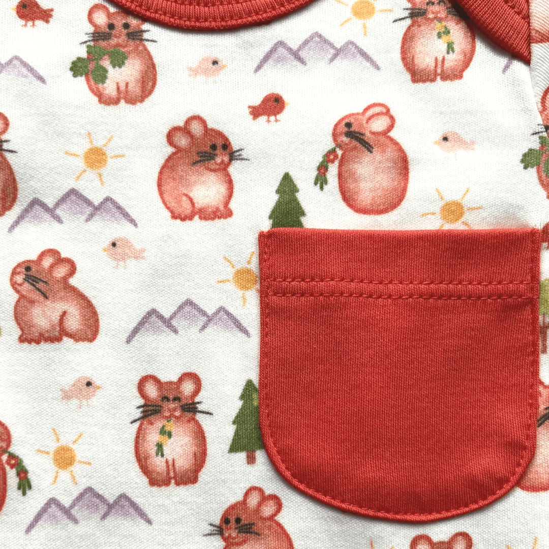 Pika Set | Organic Pima Cotton - Tenth & Pine - Winter Outfits - 0 - 3M - Kolorful